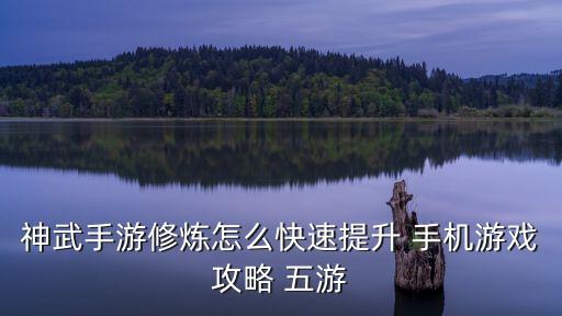 神武手游怎么提升修为，神武怎样快速提升修炼