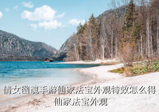 倩女幽魂手游仙家法宝外观特效怎么得 仙家法宝外观