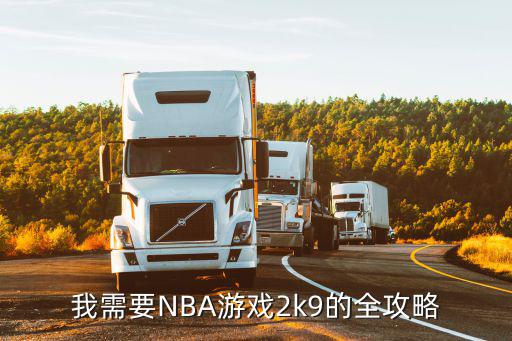 nba2k29手游怎么玩，我需要NBA游戏2k9的全攻略