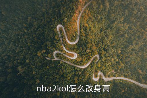 nba2kol怎么改身高