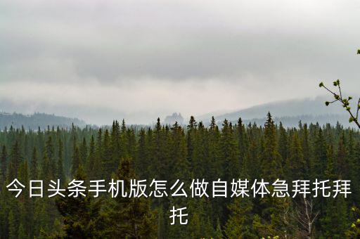 今日头条的手游直播怎么搞的，怎么在今日头条开直播