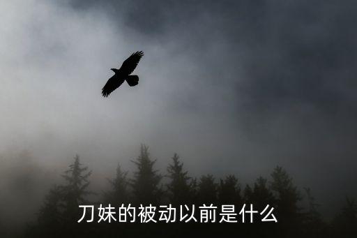 手游怎么看刀妹被动层数，刀妹的被动以前是什么