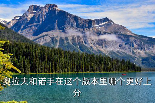 奥拉夫和诺手在这个版本里哪个更好上分