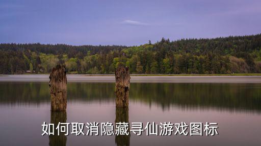 如何取消隐藏寻仙游戏图标