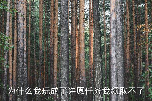 火影忍者手游祈愿怎么领不了，为什么我玩成了许愿任务我领取不了