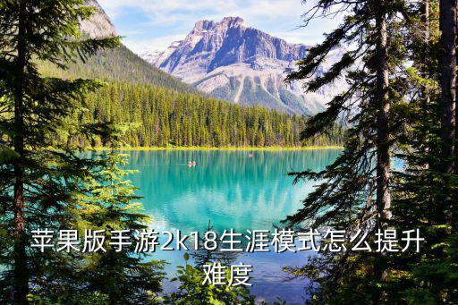 手游2k20生涯怎么有战术，苹果版手游2k18生涯模式怎么提升难度