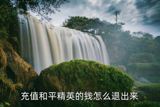 手游里充进去的钱怎么退，玩手机游戏不小心花了钱怎么退款