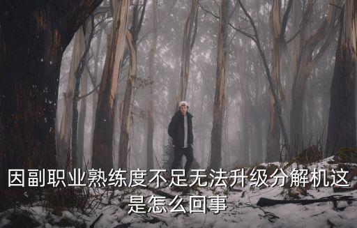 猫和老鼠手游熟练度怎么分解，分解的熟练度 怎么练不上去