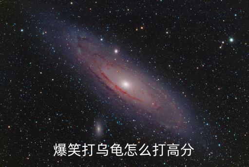 爆笑打乌龟怎么打高分