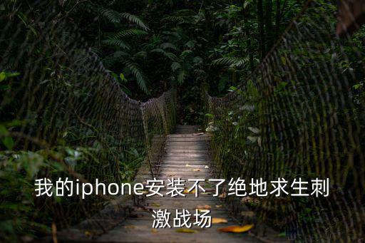 我的iphone安装不了绝地求生刺激战场