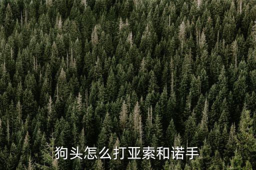 狗头怎么打亚索和诺手