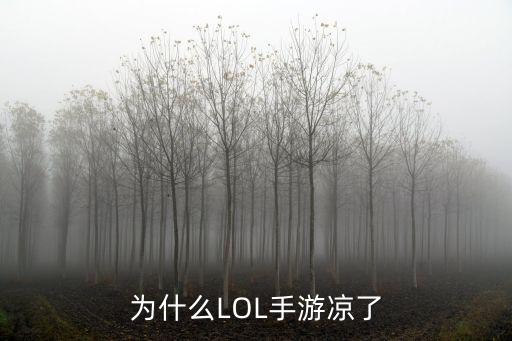 为什么LOL手游凉了