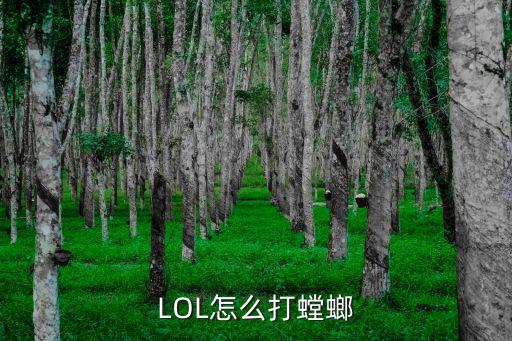 LOL怎么打螳螂