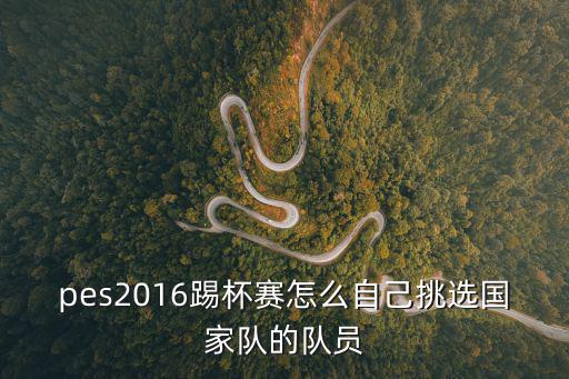 实况手游战队赛怎么选人，pes2016踢杯赛怎么自己挑选国家队的队员