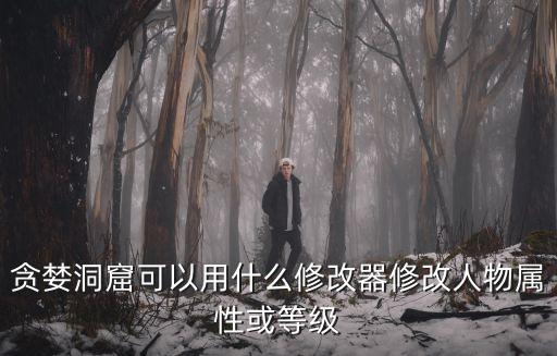 贪婪洞窟可以用什么修改器修改人物属性或等级