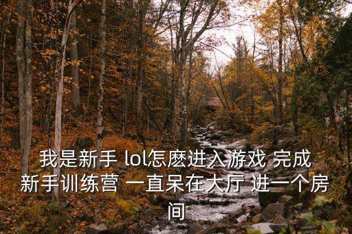 我是新手 lol怎麽进入游戏 完成新手训练营 一直呆在大厅 进一个房间