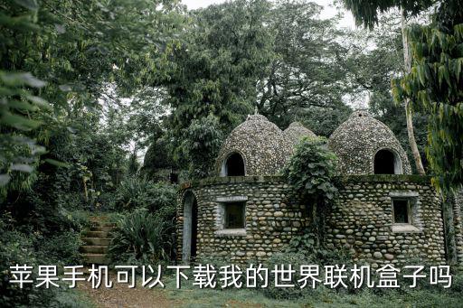 苹果手机可以下载我的世界联机盒子吗
