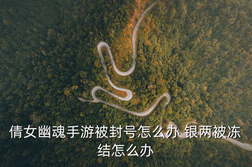 倩女幽魂手游被封号怎么办 银两被冻结怎么办
