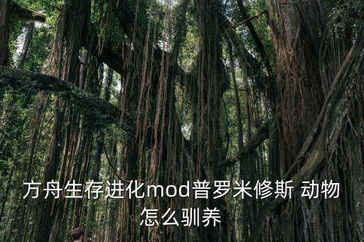 方舟手游有大马怎么驯服，方舟生存进化mod普罗米修斯 动物怎么驯养