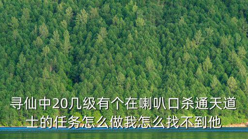 寻仙手游怎么做道士，寻仙游戏里在哪儿可以找到指路小道士