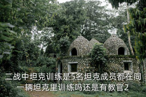 二战中坦克训练是5名坦克成员都在同一辆坦克里训练吗还是有教官2