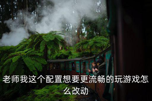 老师我这个配置想要更流畅的玩游戏怎么改动