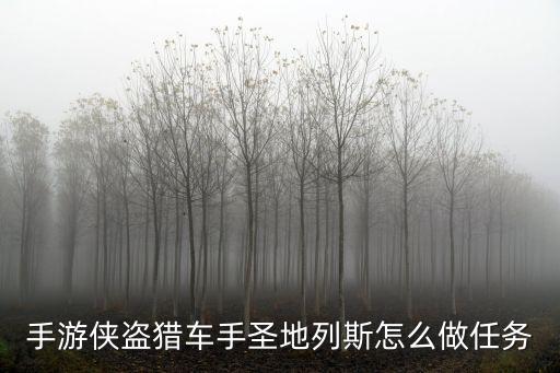 手游侠盗猎车手圣地列斯怎么做任务