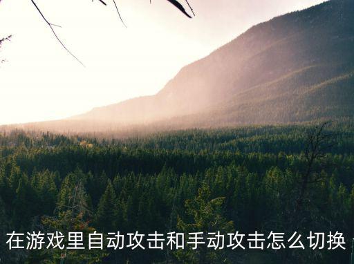 濡沫江湖手游怎么改攻击，在游戏里自动攻击和手动攻击怎么切换
