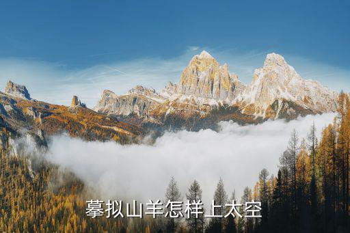 模拟山羊手游怎么上太空的视频，模拟山羊怎样去太空