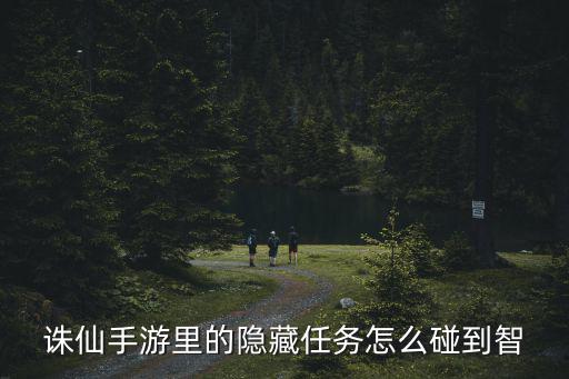 诛仙手游里的隐藏任务怎么碰到智