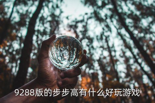 9288版的步步高有什么好玩游戏