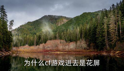 为什么cf游戏进去是花屏