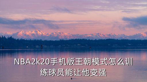 王朝模式怎么玩2k20手游比赛，NBA2k20手机版王朝模式怎么训练球员能让他变强