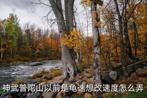 神武普陀山以前是龟速想改速度怎么弄
