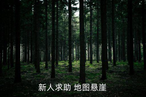 新人求助 地图悬崖