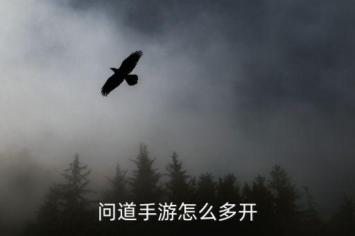 问道手游怎么多开
