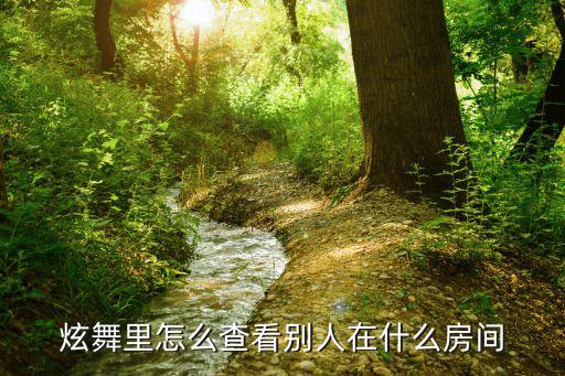 炫舞里怎么查看别人在什么房间