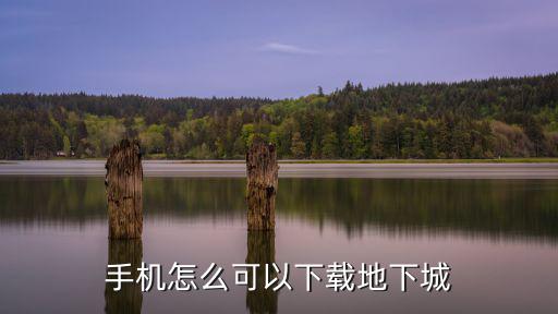 手机怎么可以下载地下城