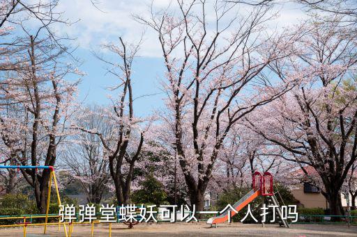 弹弹堂蝶妖可以一个人打吗