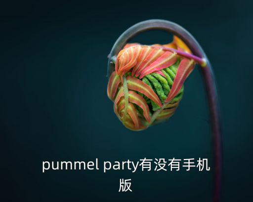 pummel party有没有手机版