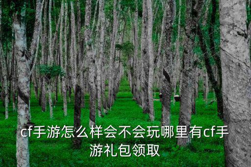 cf手游怎么样会不会玩哪里有cf手游礼包领取