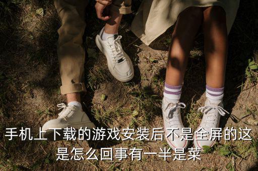 手机上下载的游戏安装后不是全屏的这是怎么回事有一半是菜