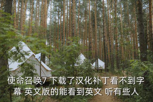 使命召唤手游怎么让人说中文，使命召唤10进去游戏怎么改成中文字幕