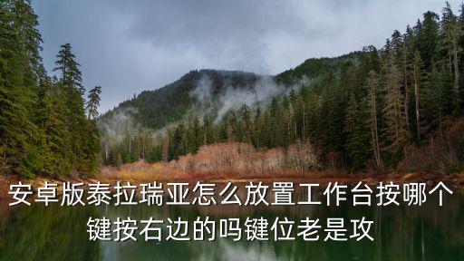 安卓版泰拉瑞亚怎么放置工作台按哪个键按右边的吗键位老是攻
