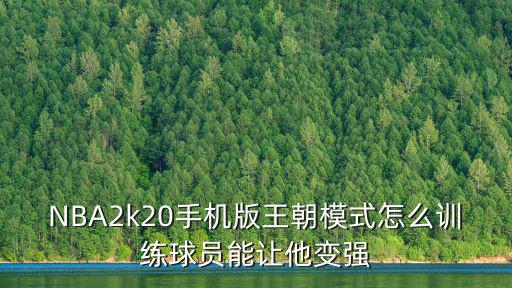 NBA2k20手机版王朝模式怎么训练球员能让他变强