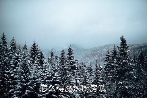 怎么得魔法厨房哦