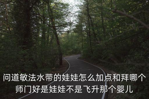 问道敏法水带的娃娃怎么加点和拜哪个师门好是娃娃不是飞升那个婴儿