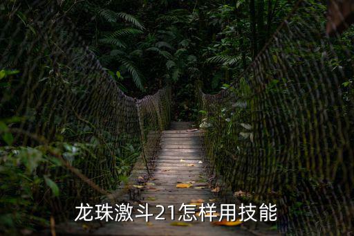 龙珠激斗21怎样用技能