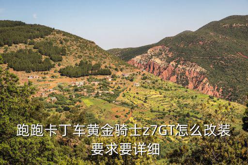 跑跑卡丁车黄金骑士z7GT怎么改装 要求要详细