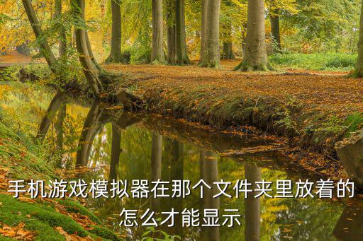 手机游戏模拟器在那个文件夹里放着的怎么才能显示
